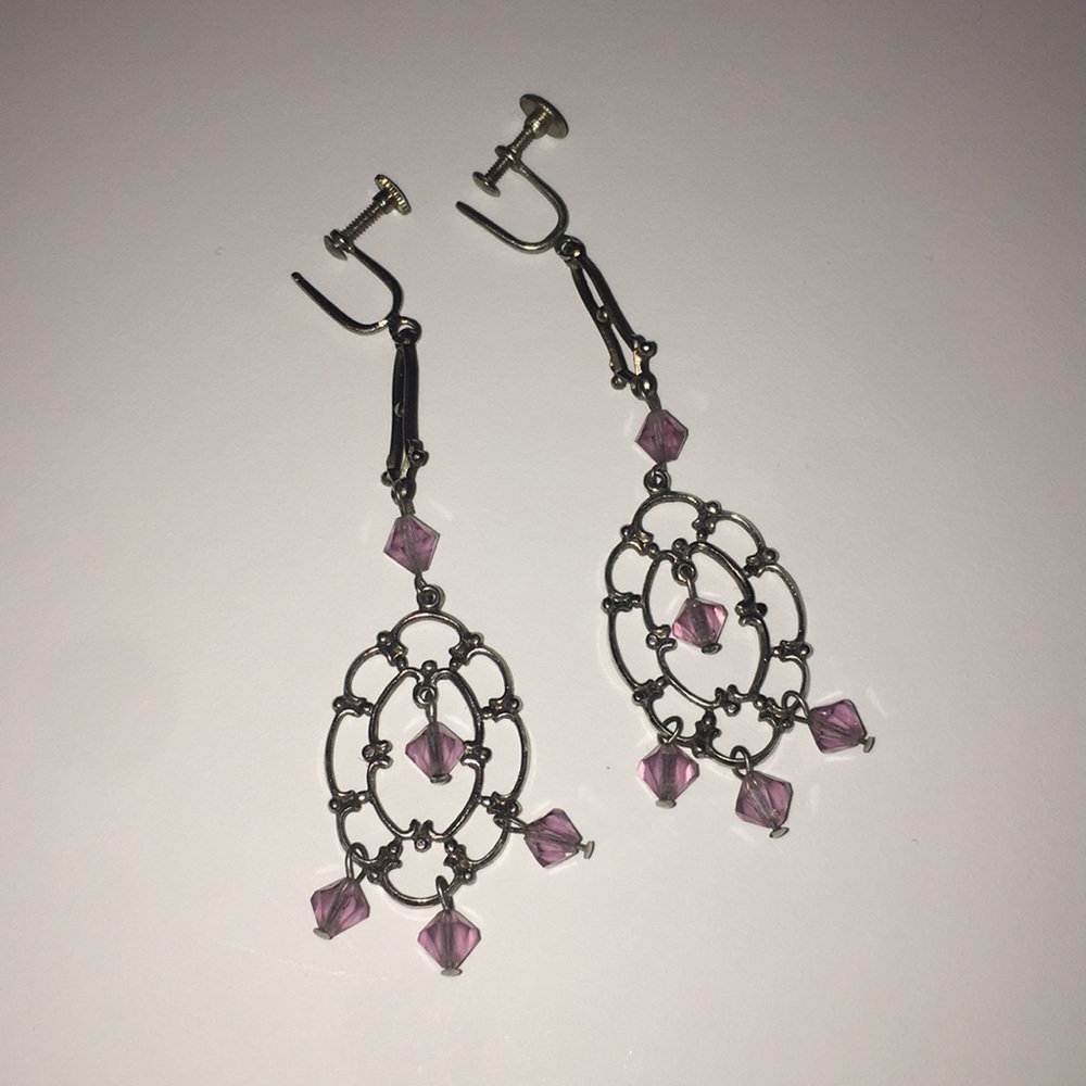 Vintage Clip On Earrings